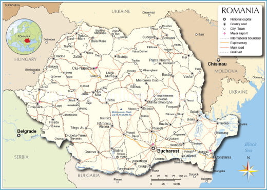 romania-political-map