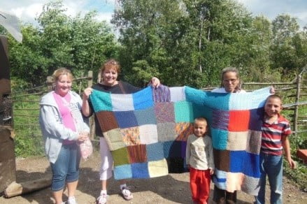 Squares7 | Oops!  But it still kept them warm!